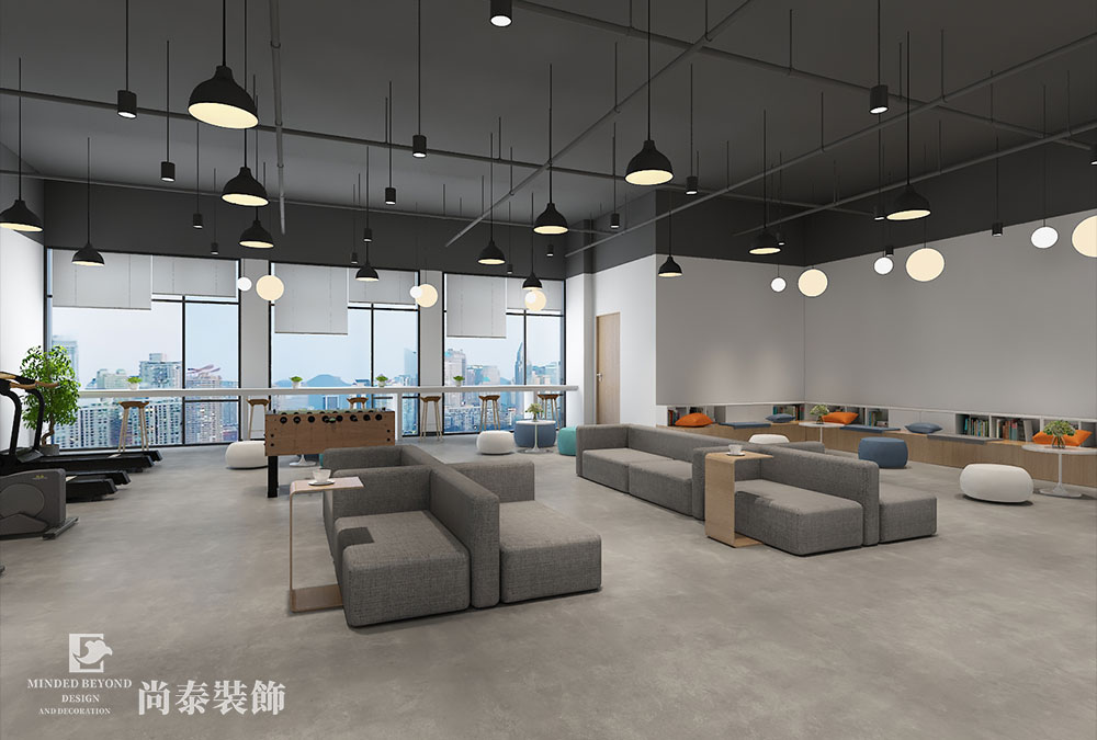 深圳寶安新安國家高新技術(shù)企業(yè)深圳辦公室裝修設計
