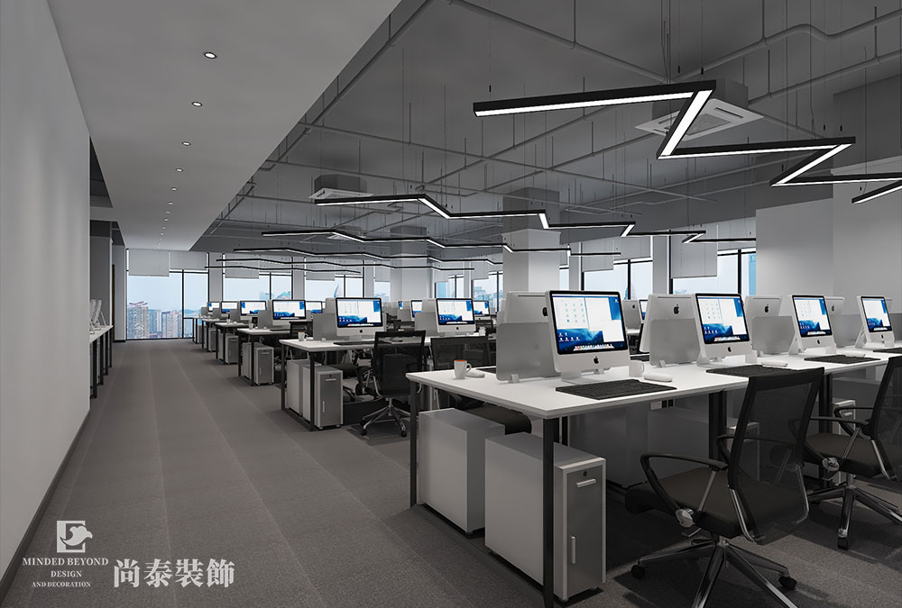 深圳寶安新安國家高新技術(shù)企業(yè)深圳辦公室裝修設計